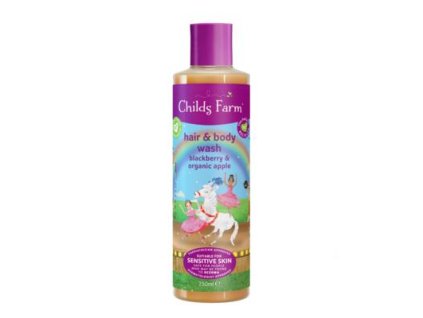 110787 childs farm myci emulze na vlasy a telo ostruzina a jablko 250 ml
