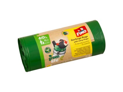FINO Säcke (18 Stück/Falt) GreenLife 60L