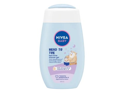 Nivea Baby SG 200ml von Kopf bis Fuß Schlafenszeit