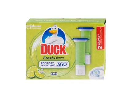 Duck Fresh Discs WC Nachfüllpackung 2x36ml Limette