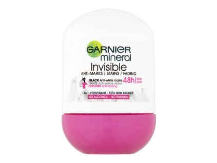 Garnier Roll-on 50ml Invisible Bla&White