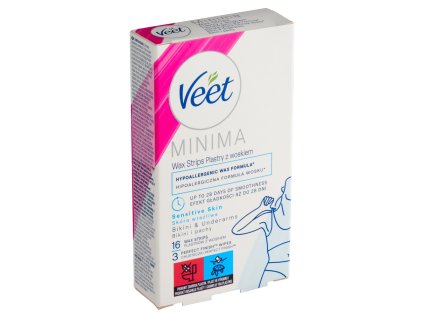 VEET Minima Wachsbänder (16 Stück/BH) Bikini