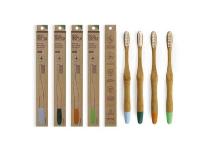 111000 ecodenta bambusovy zubni kartacek soft