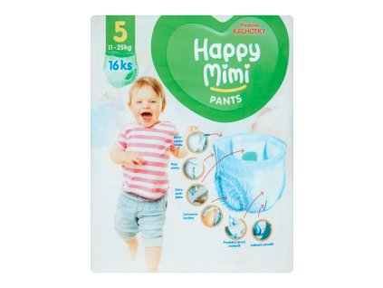 Happy Mimi Hosen 5 11-25kg (16Stk./Falt)