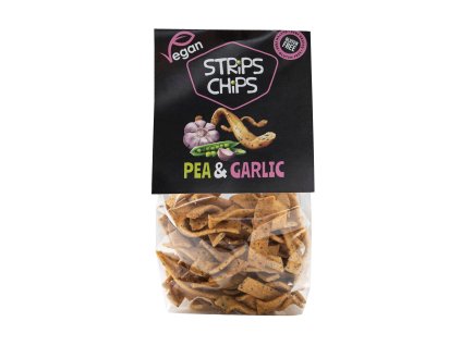 Streifen Chips 80g Erbsen mit Knoblauch