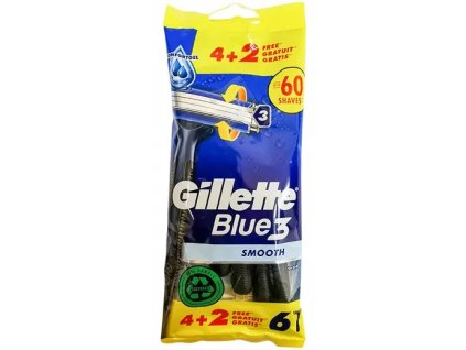 93466 gillette jednorazovy strojek blue3 4 2 sacek