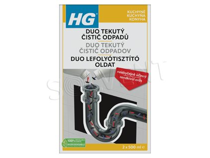 HG Abfallreiniger (2x500ml/Packung)DUO Extrem