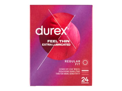 Durex Kondome (24/Box) Feel Thin ExtLubr