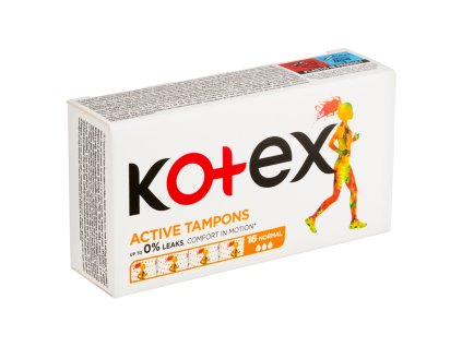 Kotex Tampons (16 Stück/Box) Active normal