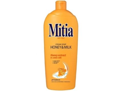 115647 mitia tekute mydlo 1l honey milk