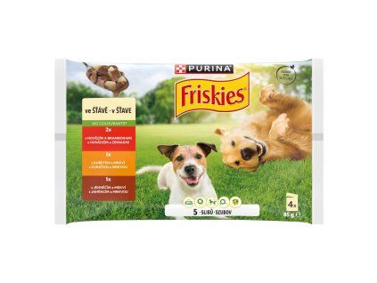 Friskies Taschenmix (4x85g/Beutel)