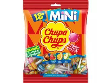 Chupa Chups Mini Lutscher (18 Stück/Beutel) Vitamin C