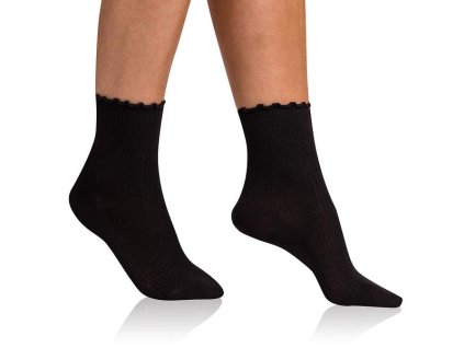 Bellinda FANCY MODAL SOCKS - Damensocken - schwarz 35 - 38
