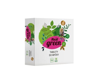 Real Green Geschirrspültabs (40 Stück/Karton)