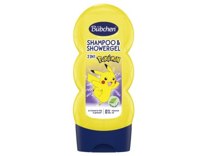BÜBCHEN KIDS Shampoo und Duschgel 2in1 Pokémon 230 ml