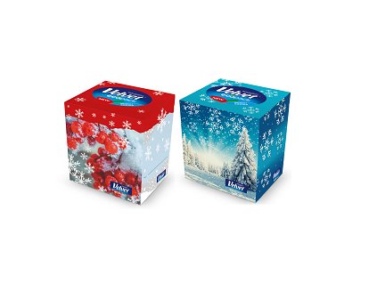 Samt-Kos-Taschen (60 Stück/Box) 3VR Winter