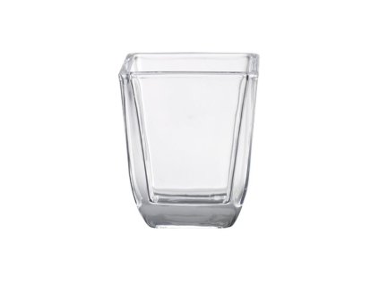 Bolsius Glas-Votivkerzenhalter, quadratisch, klar, 58x65