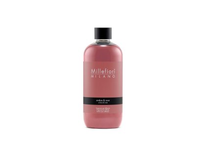 Millefiori Milano Ambra & Rosa Füllung für Aromadiffusor 500 ml