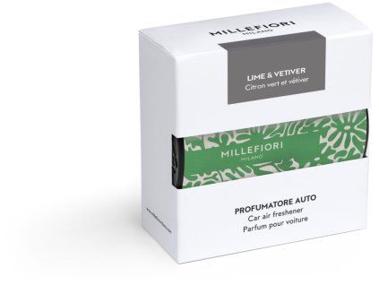 Millefiori Icon Lime & Vetiver Autoduft Textile Floral