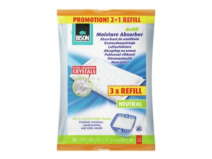 AIR MAX Feuchtigkeitsabsorber-Nachfüllpackung, 3 x 450 g Beutel