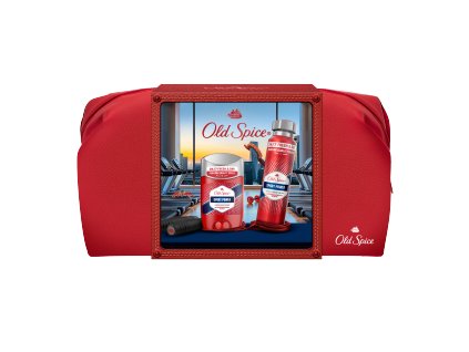 Old Spice Geschenkset für Männer Sport Power (Deostick 50 + Deospray 150 ml + Tasche) 