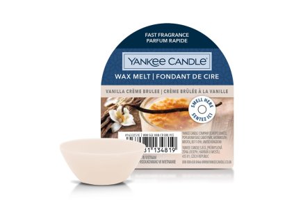 YANKEE CANDLE VANILLA CREME BRULEE DUFTWACHS FÜR AROMALLAMPEN NEU