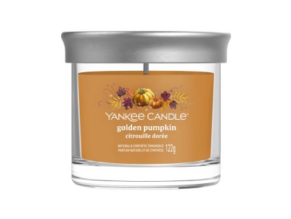 YANKEE CANDLE GOLDEN PUMPKIN SIGNATURE TUMBLER KLEIN