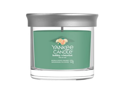 YANKEE CANDLE HOLIDAY WINTERFEST SIGNATURE TUMBLER KLEIN