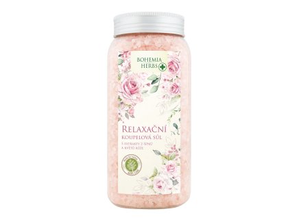 Bohemia Badesalz 900g Rose