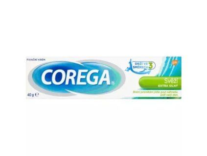 Coraga Fixiercreme für frischen Atem, 40 g