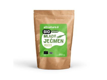 allnature mlady jecmen prasek bio 250 g