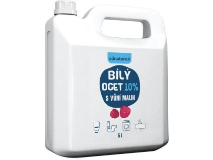 allnature bily ocet 10 s vuni malin 5000 ml