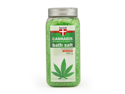 PALACIO Cannabis Rosmarinus Badesalz, 900 g