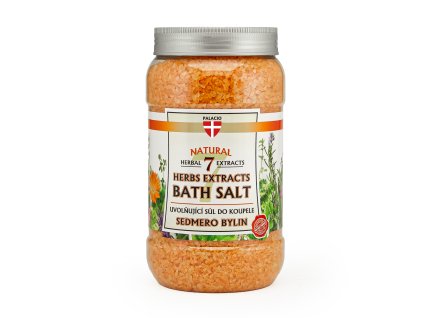 PALACIO Badesalz mit sieben Kräutern, 1200 g