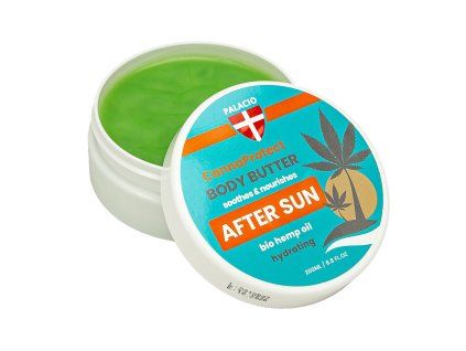 PALACIO CannaProtect – After-Sun-Körperbutter mit Hanf, 200 ml