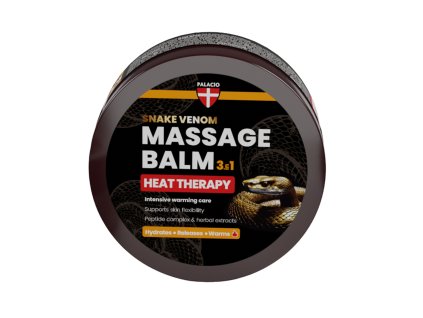 PALACIO Heat 3-in-1 Wärme-Massagebalsam mit Schlangengift, 300 ml