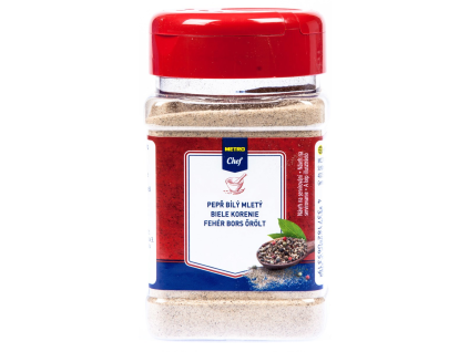 METRO Chef Gemahlener weißer Pfeffer 180 g