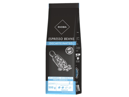 RIOBA Entkoffeinierte Kaffeebohnen 500 g