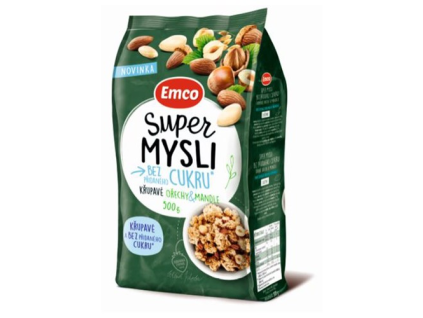 Emco Super Mysli Walnuss/Mandel 500 g