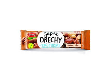 Emco Super Nuts Riegel Pekannuss 35 g