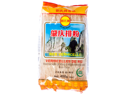 LIU SHI Runde Reisnudeln 400 g
