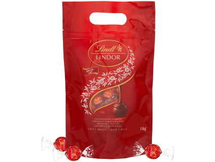 Lindt LINDOR Milchschokolade 1000 g