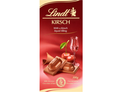 Lindt LINDOR Kirsch-Tablette 100 g