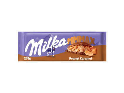 Milka Mmmax Schokolade-Erdnuss-Karamell 276 g