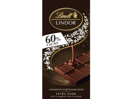 Lindt 60% 3 x 100g