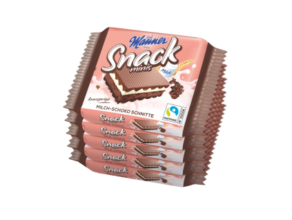Manner Schokoladenwaffel 5 x 25 g