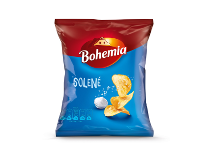 Bohemia Chips, gesalzen, 36 x 25 g