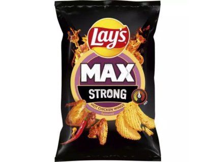 Lay's Strong Hot Wings 24 x 120 g