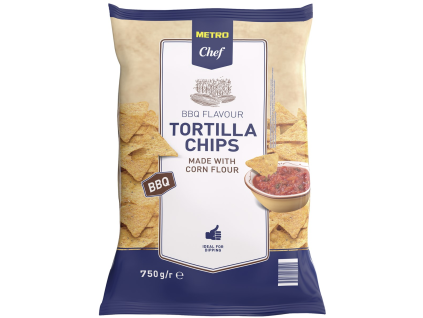 METRO Chef Tortilla-Chips BBQ 750 g