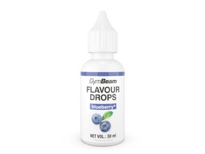 flavor drops blueberry 30 ml gymbeam 1